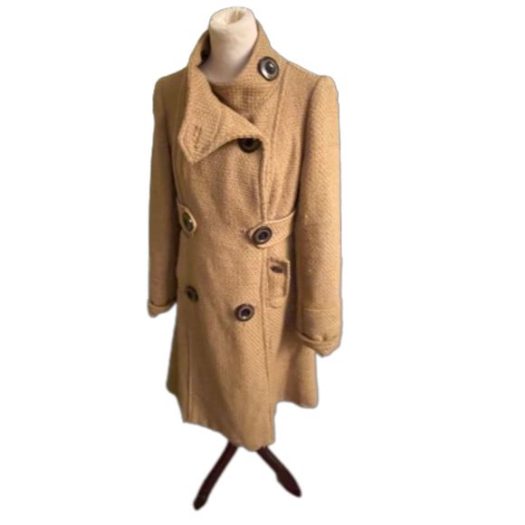 XOXO Jackets & Coats Mustard Yellow Long Trench Coat Xoxo L Poshmark